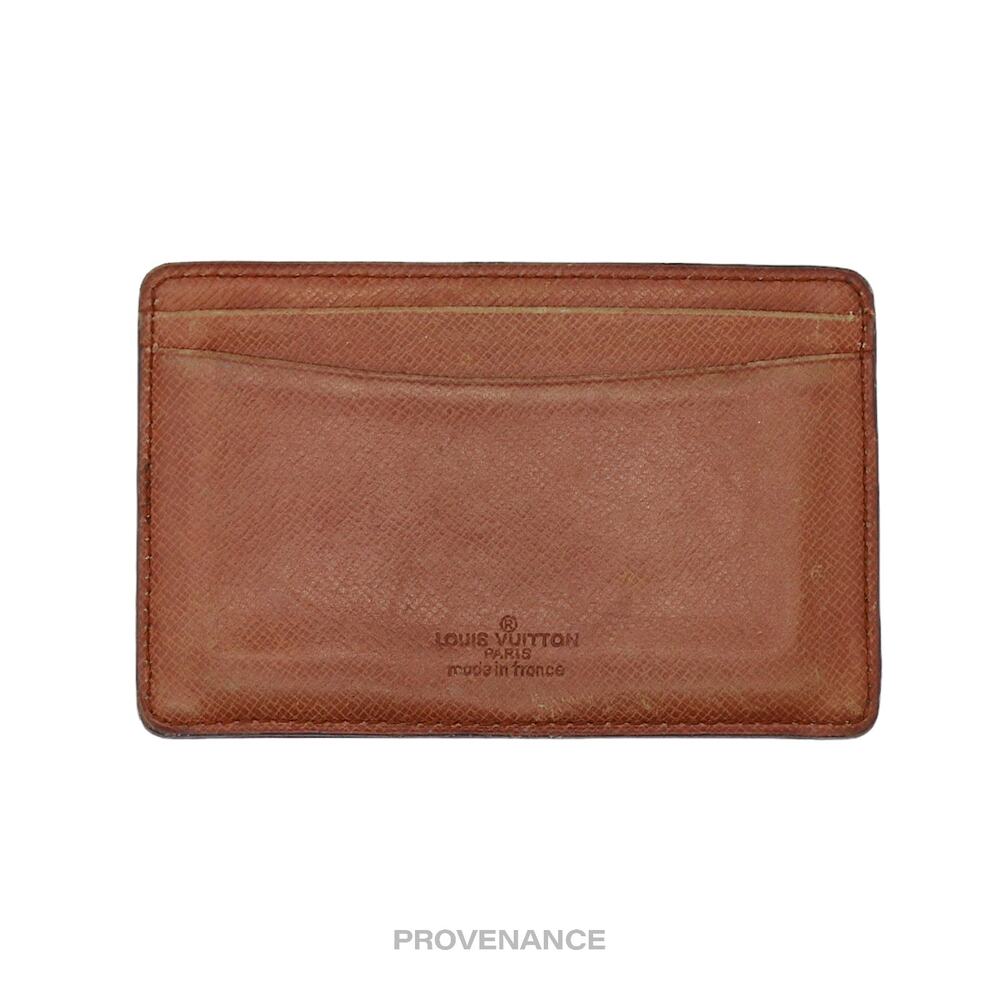 🔴 Louis Vuitton Card Holder Wallet - Monogram Small "f" - Picture 3 of 6